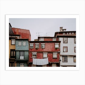 Traditional Buildings, Porto Art Print