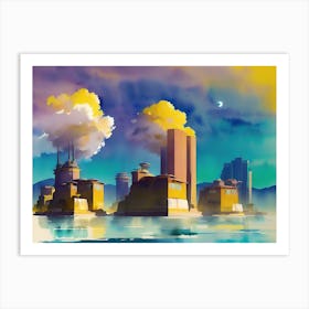 Cityscape 18 Art Print