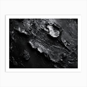 Black Ice Art Print