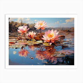 Water Lilies 4 Art Print