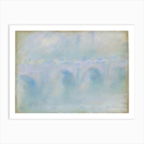 Waterloo Bridge (1901), Claude Monet Art Print