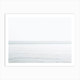 Calm Blue Ocean Art Print