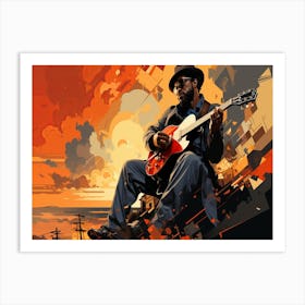 Blues Art Print