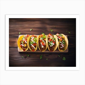 Mexican Tacos 8 Art Print