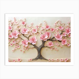 Cherry Blossom Tree 23 Art Print