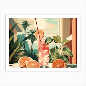 Summer Refreshment Art Print