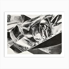 'Silver Sculpture' Art Print