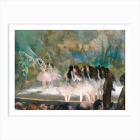 Ballet At The Paris Opéra, Edgar Degas Art Print