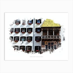 Goldenes Dachl, Innsbruck, Austria Art Print