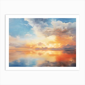 Sunset Shore 15 Art Print