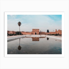 Marrakech Palace | Ruins in Morocco photography Art Print