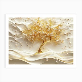 Tree Of Pearls 2 Art Print