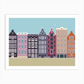 Damrak, Amsterdam, the Netherlands Art Print