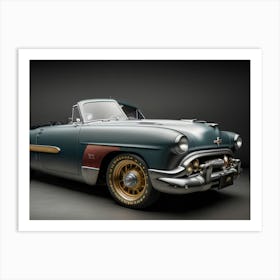 Custom Car Coupe Classic Art Print