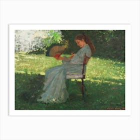 The Butterfly, Winslow Homer Art Print