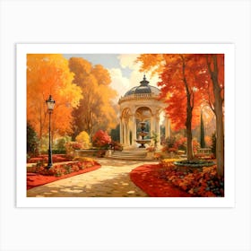 Default Autumn In The Gardens Of Trianon 1897 This Painting S 1 Art Print