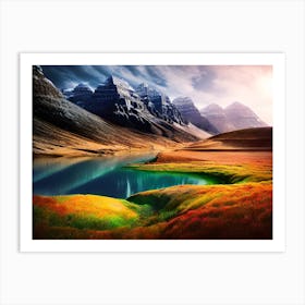 Mountain Landscape 11 Art Print