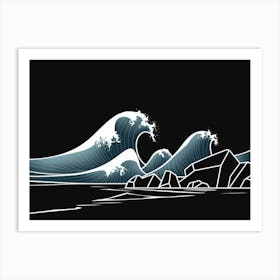 Great Wave 2 Art Print