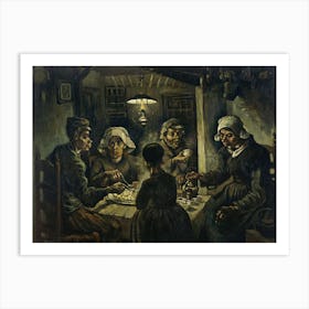 The Potato Eaters (1885), Vincent Van Gogh Art Print