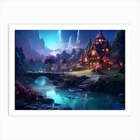 Fairytale Castle 1 Art Print