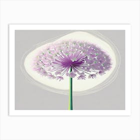 Allium 13 Art Print