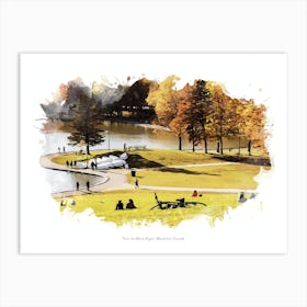 Parc Du Mont Royal, Montréal, Canada Art Print