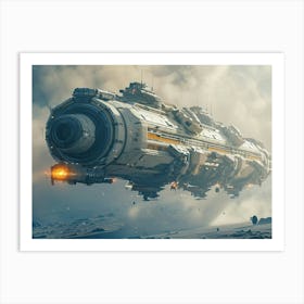 Dropship Art Print