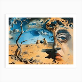 Contemporary Artwork Inspired By Salvador Dali 1 Art Print