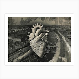 Heart In The City (II) Art Print