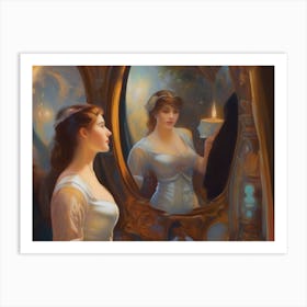 Magic Mirror 9 Art Print