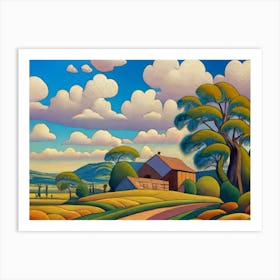 Country Road 2 Art Print