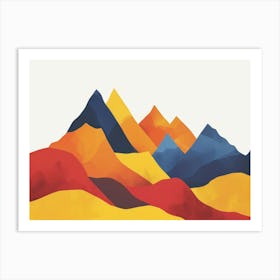 Mountain Landscape 11 Art Print