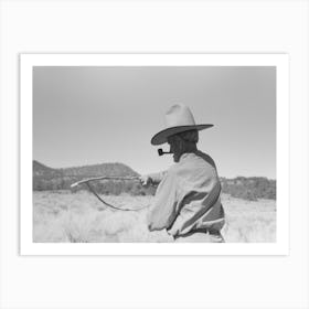 Forked Stick Pulls Towards Direction Of Water, Pie Town, New Mexico By Russell Lee Art Print