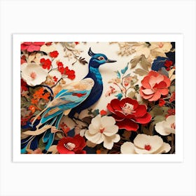 Peacock 23 Art Print