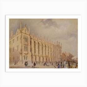 King Edward S School, Birmingham (1833), David Cox Art Print