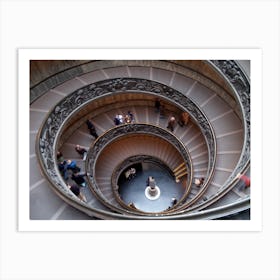 Spiral Staircase Art Print