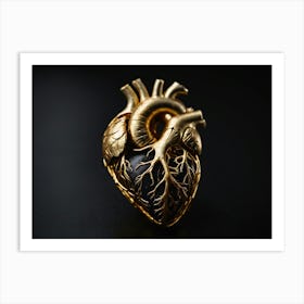 Heart Of Gold 2 Art Print