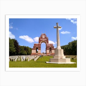 The Thiepval Memorial To The Missing, Authuille, France Art Print