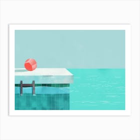 Swimming Pool Art Print