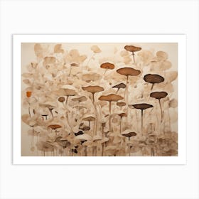 Mushrooms 1 Art Print