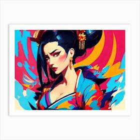 Geisha 117 Art Print