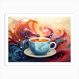 Cup Of Coffee Art Print