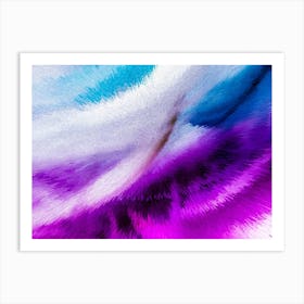 Acrylic Extruded Painting 640 Art Print