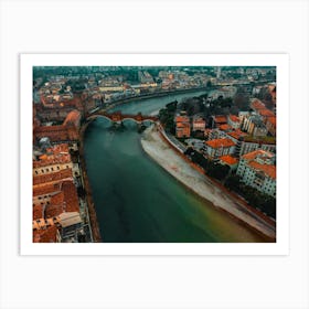 Castelvecchio Bridge Print, Verona Italy Art Print