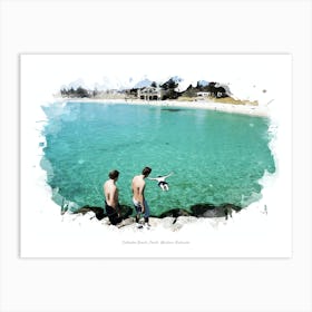 Cottesloe Beach, Perth, Western Australia Art Print