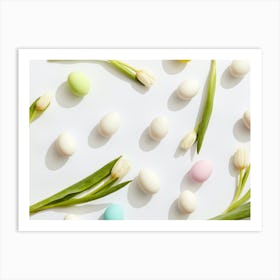 Easter Eggs 320 Art Print