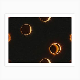 Solar Eclipse 8 Art Print