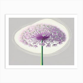 Allium 16 Art Print