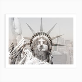 Statue Of Liberty In New York City 1 Art Print