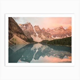 Mountain Sunset Art Print